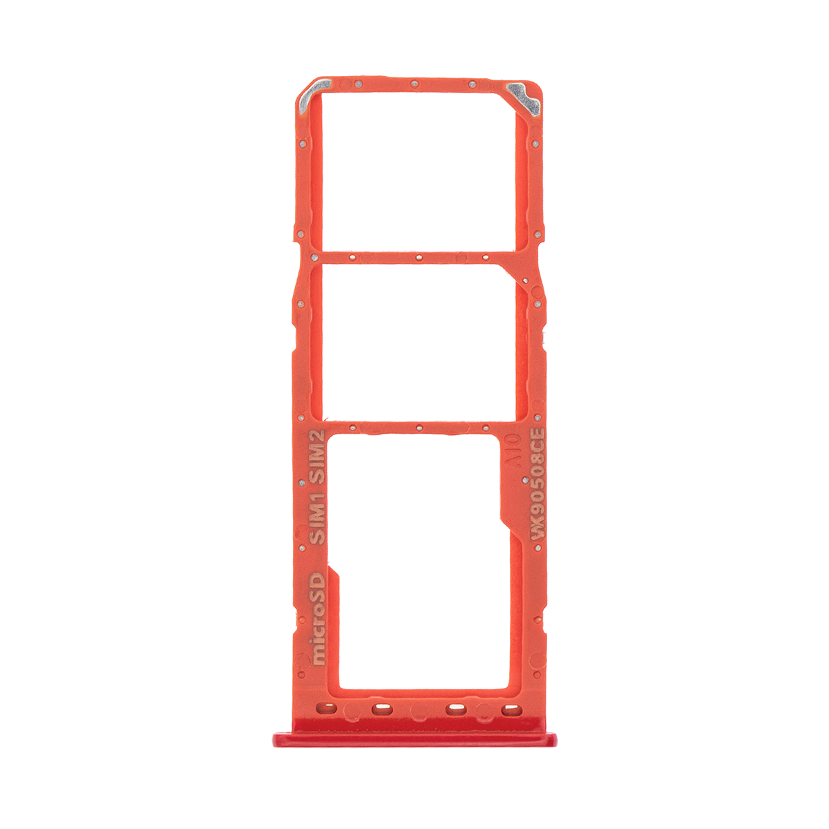 Samsung Galaxy A10 A105F Suporte para cartão SIM Vermelho OEM