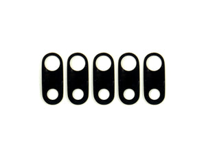 For Apple iPhone 7 Plus, iPhone 8 Plus Camera Lens Cover Set Black OEM (5pcs)