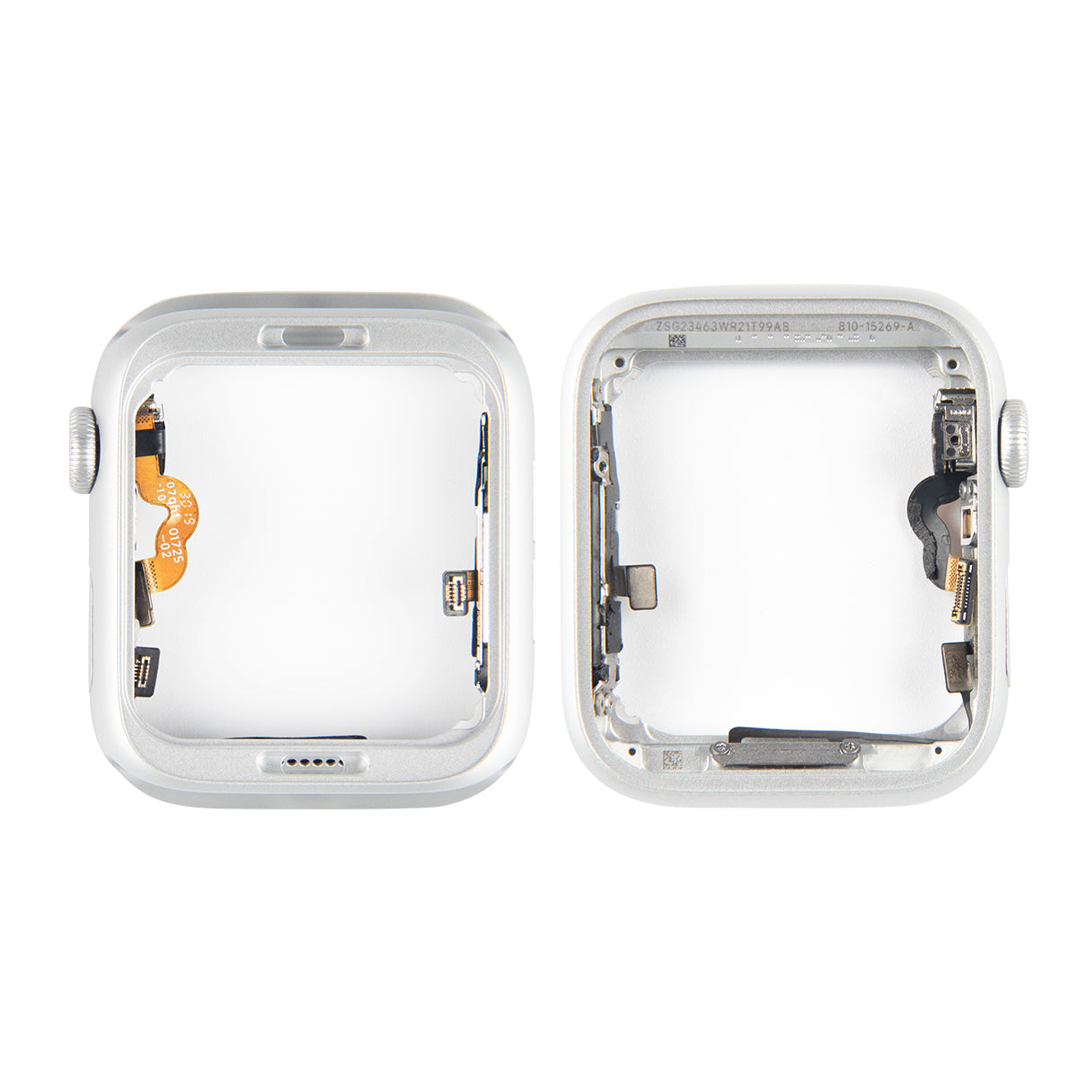 Compatível For Apple Series 5 (44 mm) GPS Middle Frame Silver