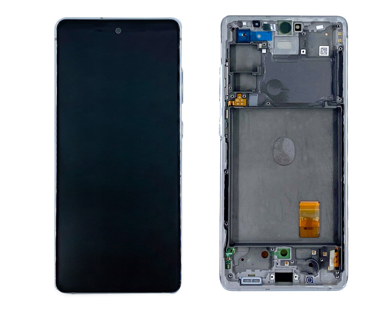 Samsung Galaxy S20 FE G780F, 5G G781B Ecrã e digitalizador com moldura Pacote de assistência em branco nuvem