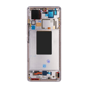 Ecrã e digitalizador Xiaomi 12 Pro com moldura roxa Pacote de serviço