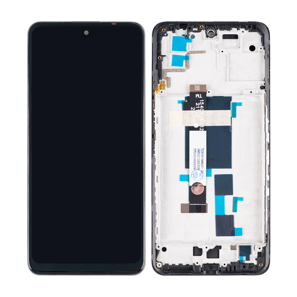 Ecrã e digitalizador Xiaomi Poco X3 GT com moldura preta OEM
