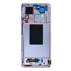 Ecrã e digitalizador Xiaomi 12 Pro com moldura roxa OEM