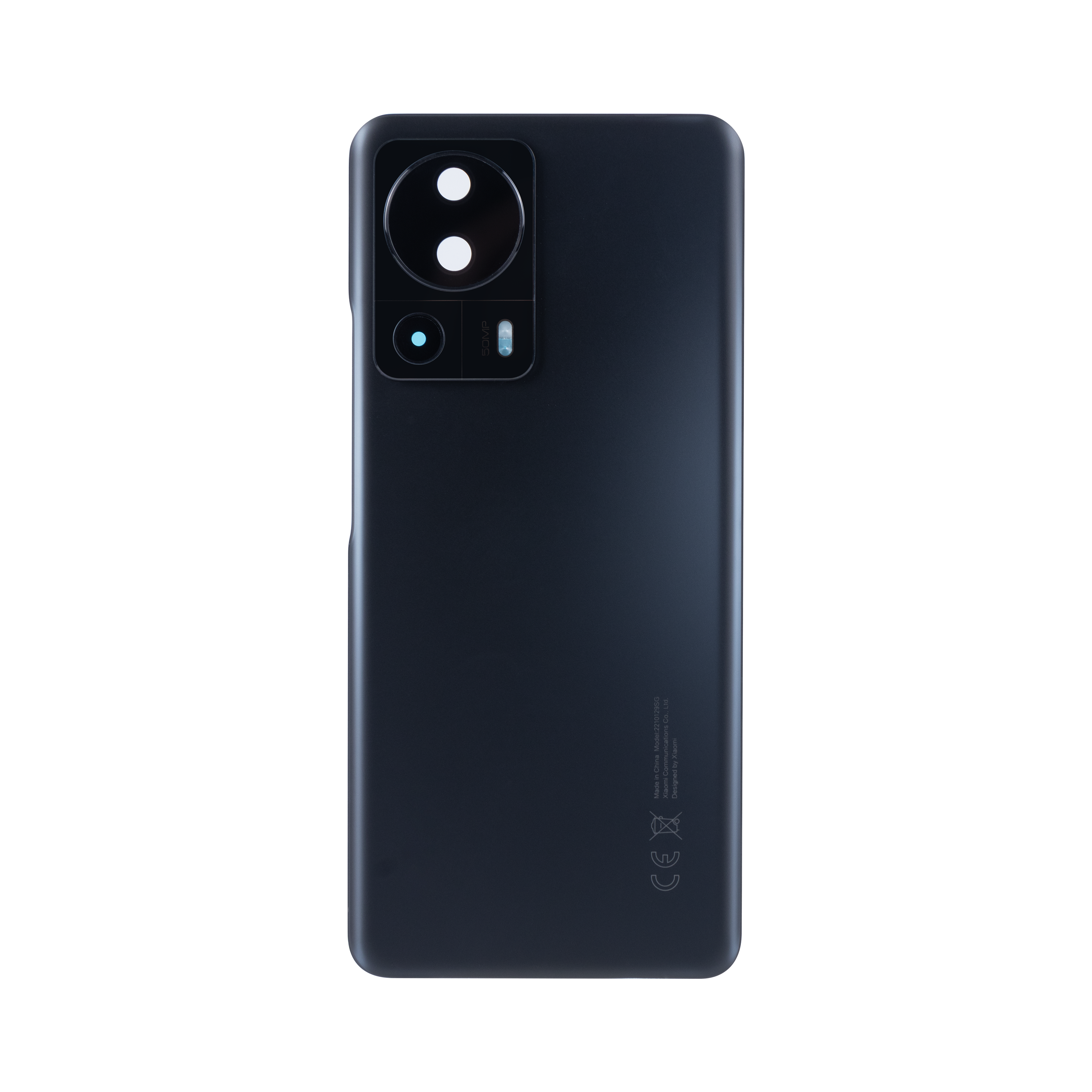Xiaomi 13 Lite Tampa traseira com lente Preto OEM