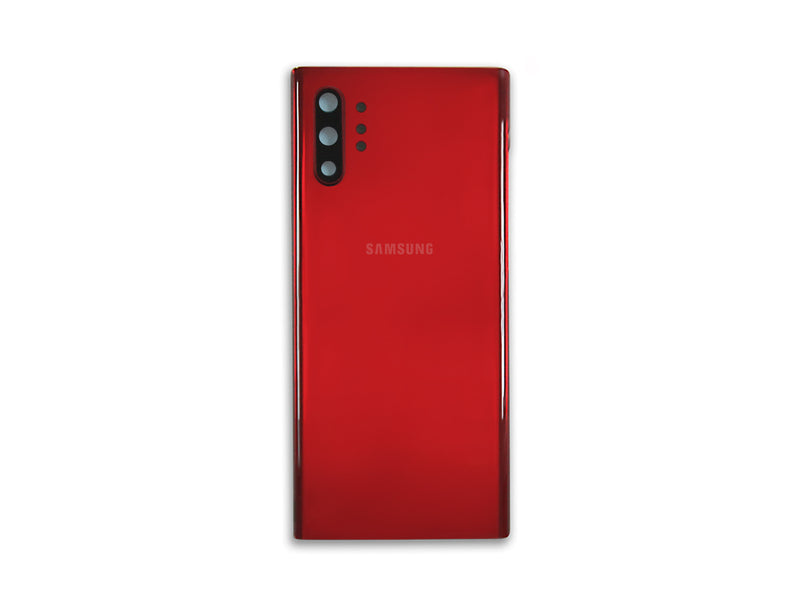 Capa traseira Samsung Galaxy Note 10 Plus N975F com lente Aura Red OEM
