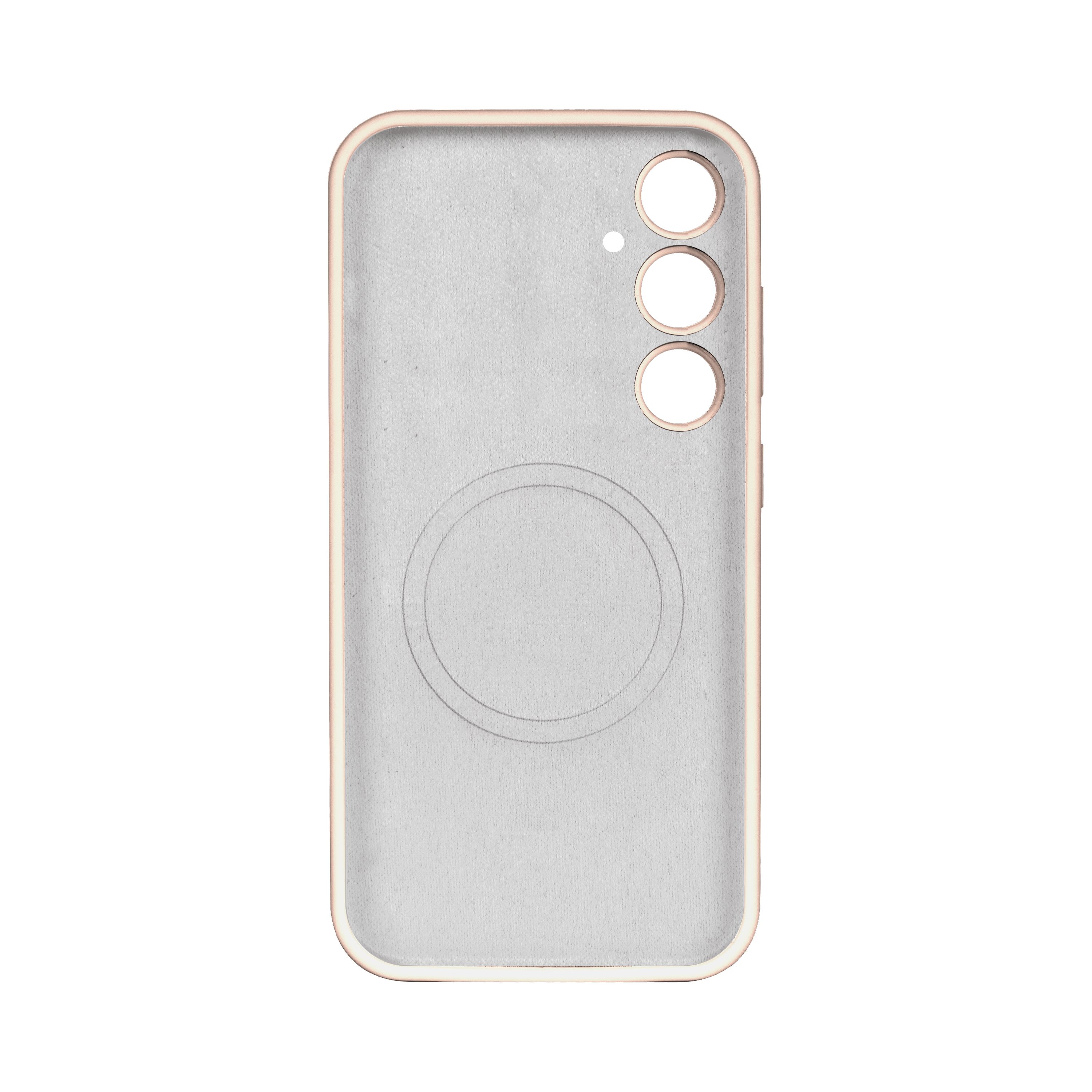 Rixus Soft TPU Phone Case With MagSafe Compatible For Samsung Galaxy S24 Gold
