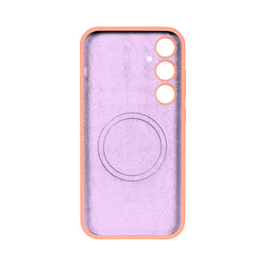 Rixus Soft TPU Phone Case With MagSafe Compatible For Samsung Galaxy S24 Plus Pink