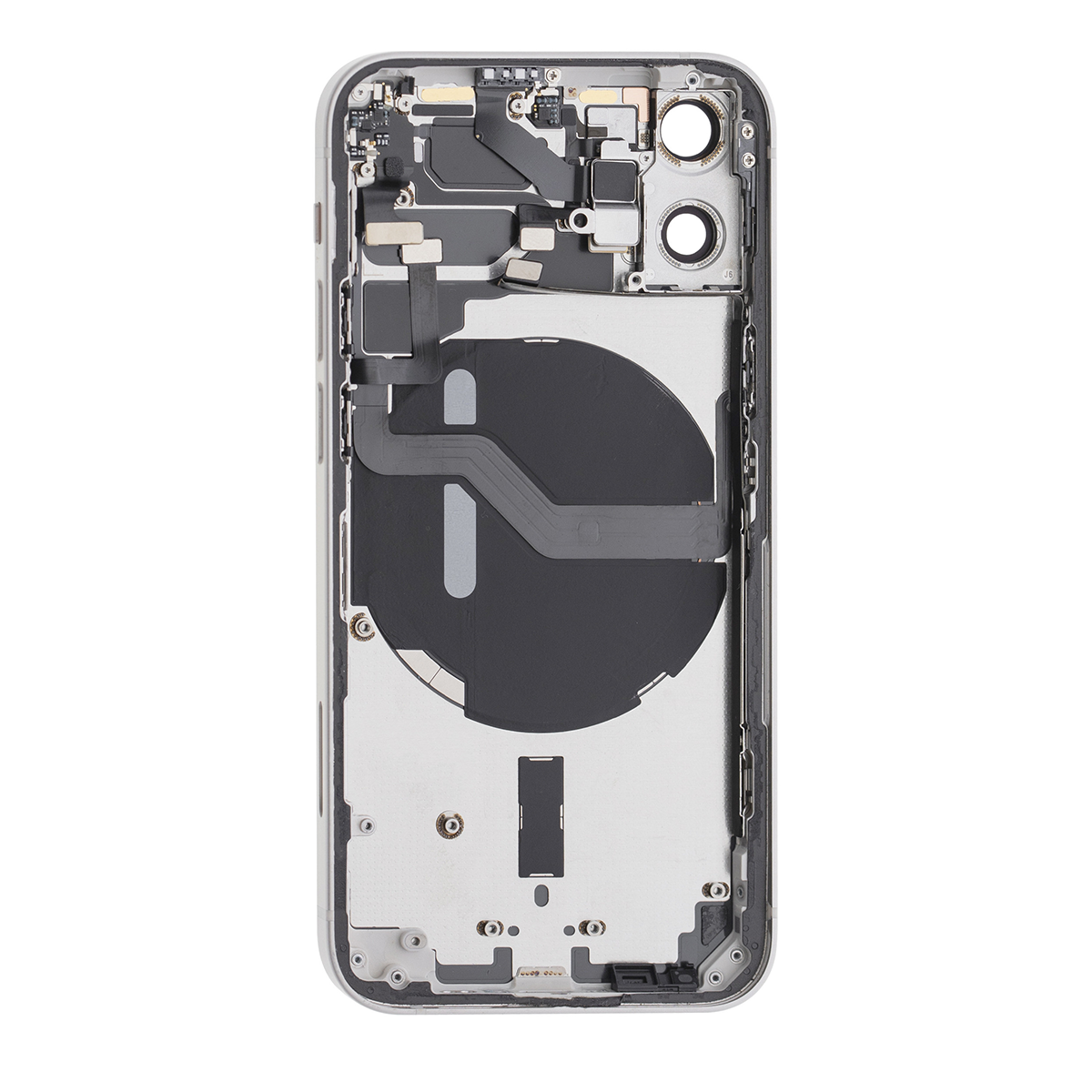 For Apple 12 Mini Carcaça com peças pequenas Branco OEM