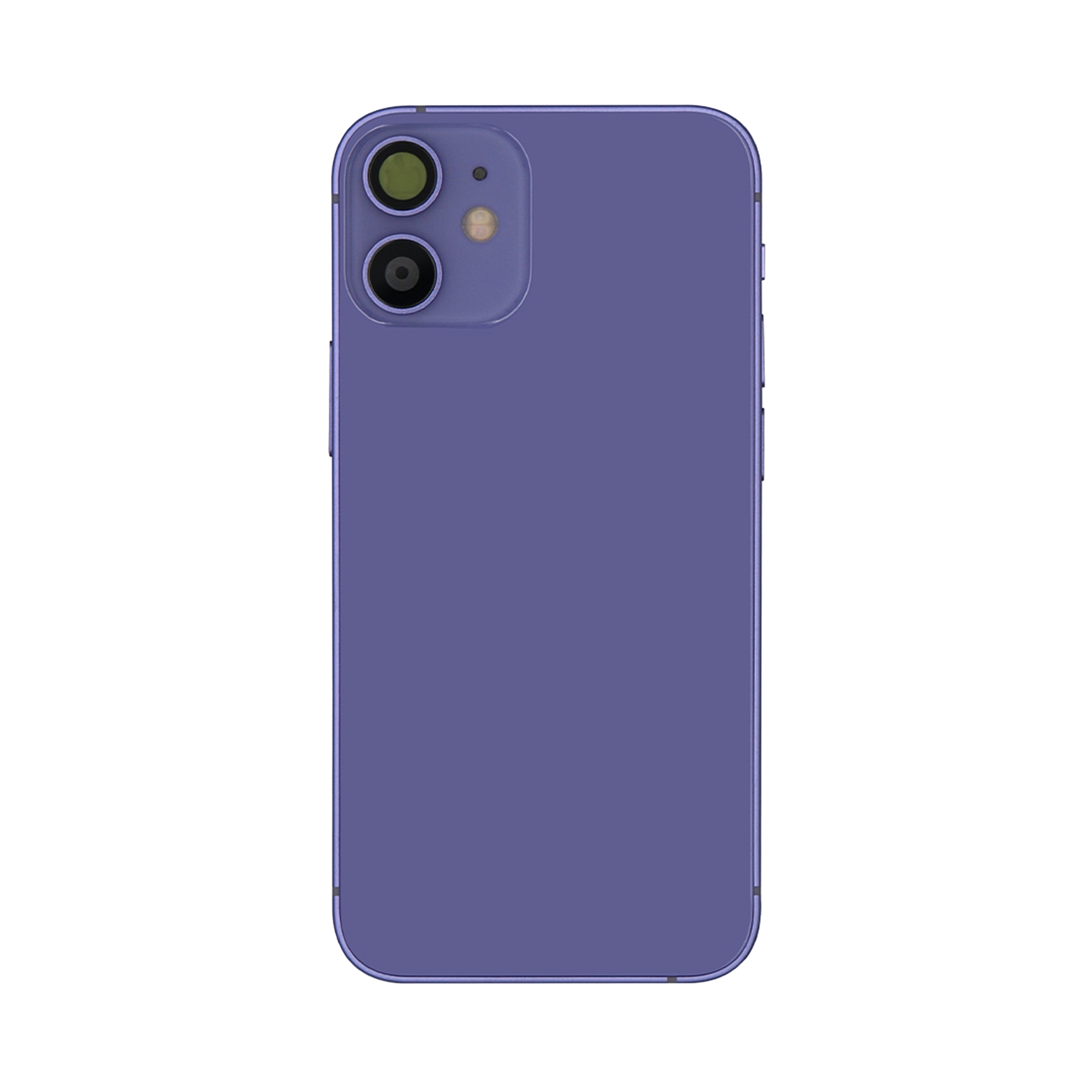 For Apple 12 Mini Carcaça com peças pequenas Roxo OEM
