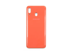 Samsung Galaxy A20 A205F Tampa traseira sem lente vermelha OEM