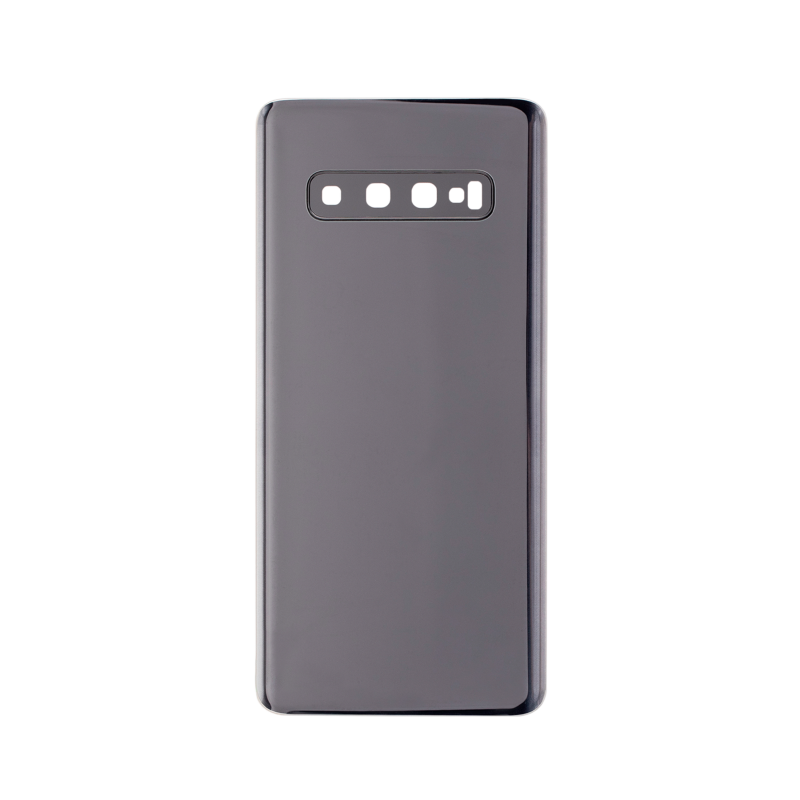 Capa traseira Samsung Galaxy S10 G973F com lente prismática preta OEM