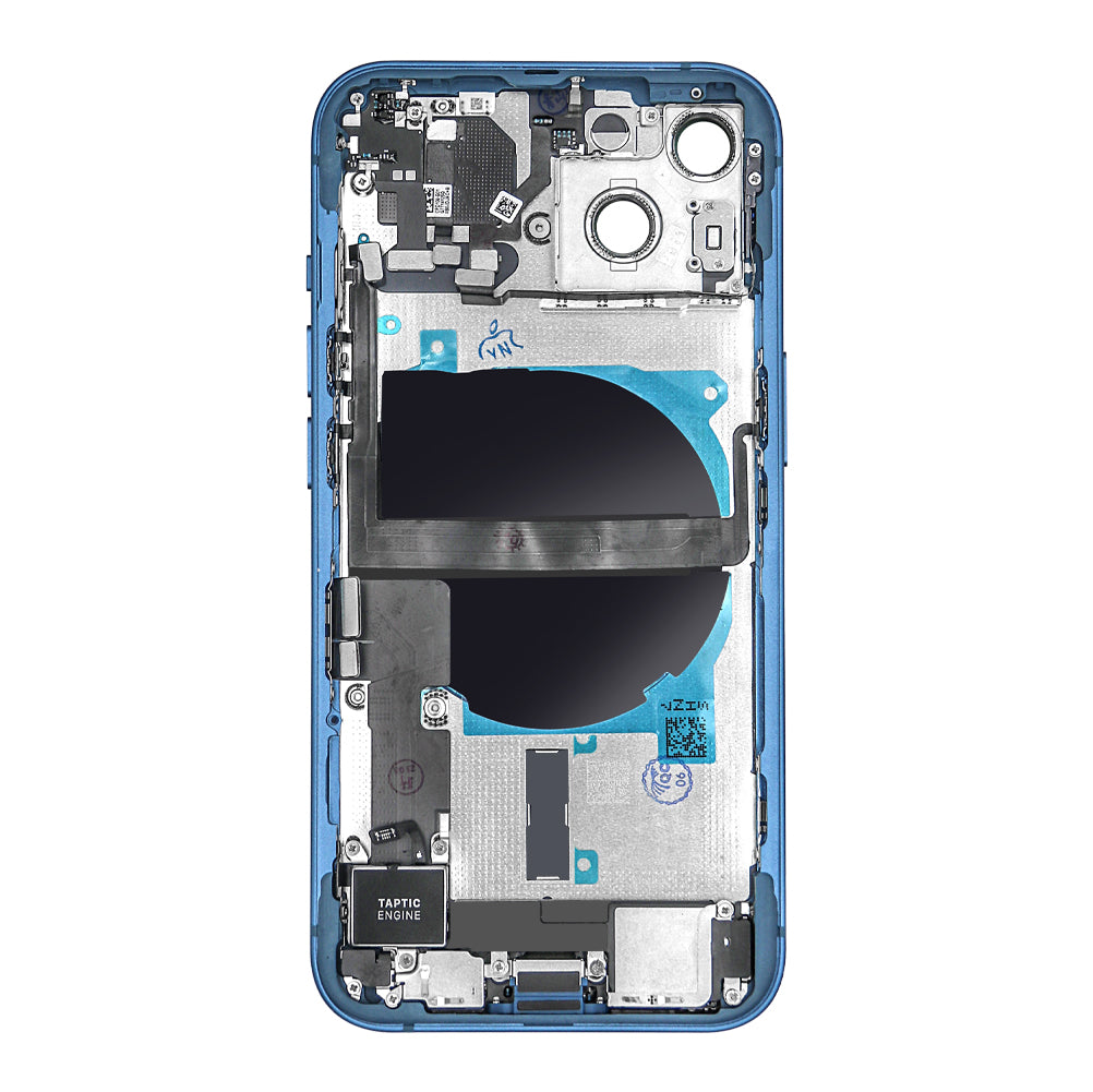 For Apple 13 Carcaça com peças pequenas Azul OEM