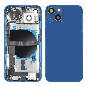 For Apple 13 Carcaça com peças pequenas Azul OEM