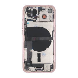 For Apple 13 Carcaça com peças pequenas Rosa OEM