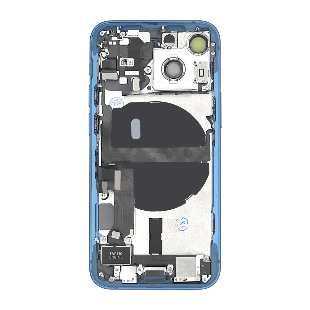 For Apple 13 Mini Carcaça com peças pequenas Azul OEM