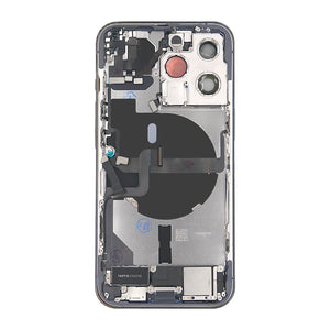 For Apple 13 Pro Carcaça com peças pequenas Sierra Blue OEM