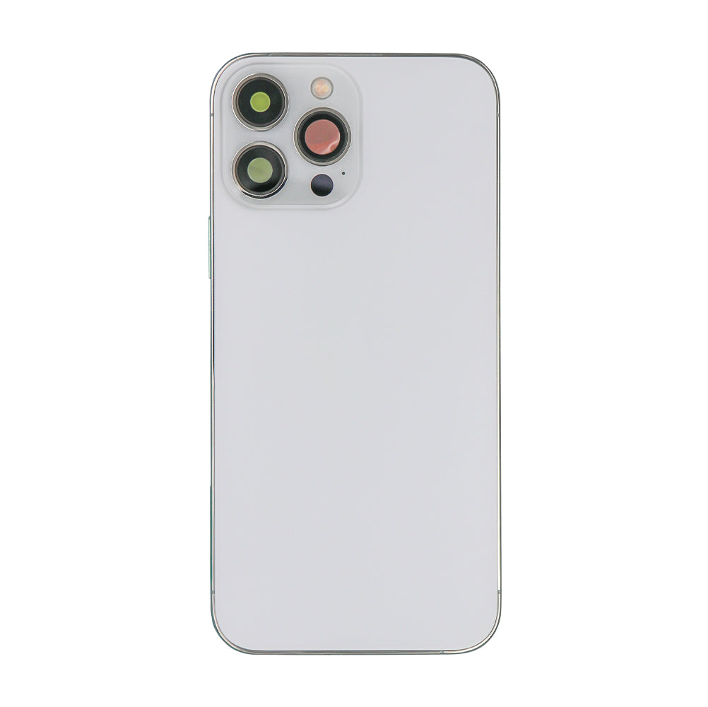For Apple 13 Pro Max Carcaça com peças pequenas Prateado OEM