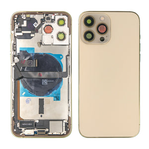 For Apple 13 Pro Max Carcaça com peças pequenas Dourado OEM