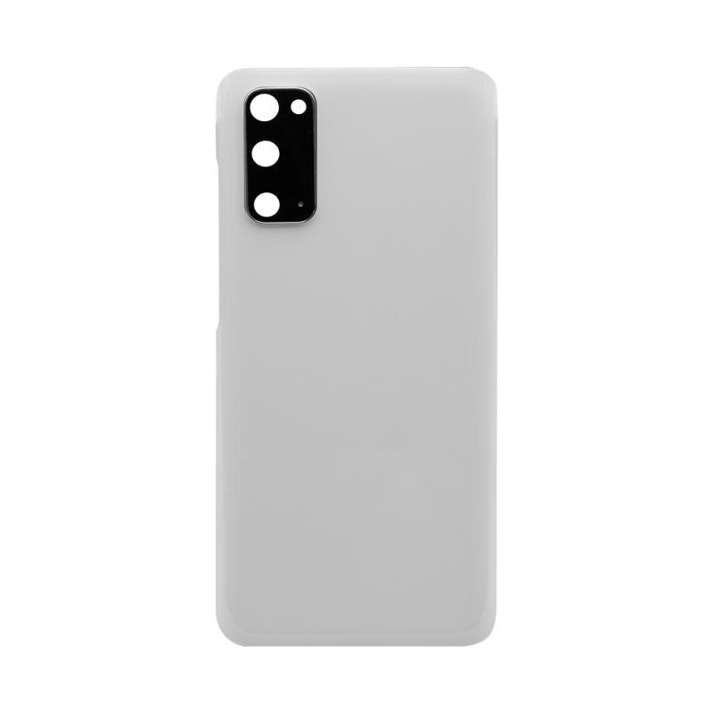 Capa traseira Samsung Galaxy S20 G980F com lente Branco Nuvem