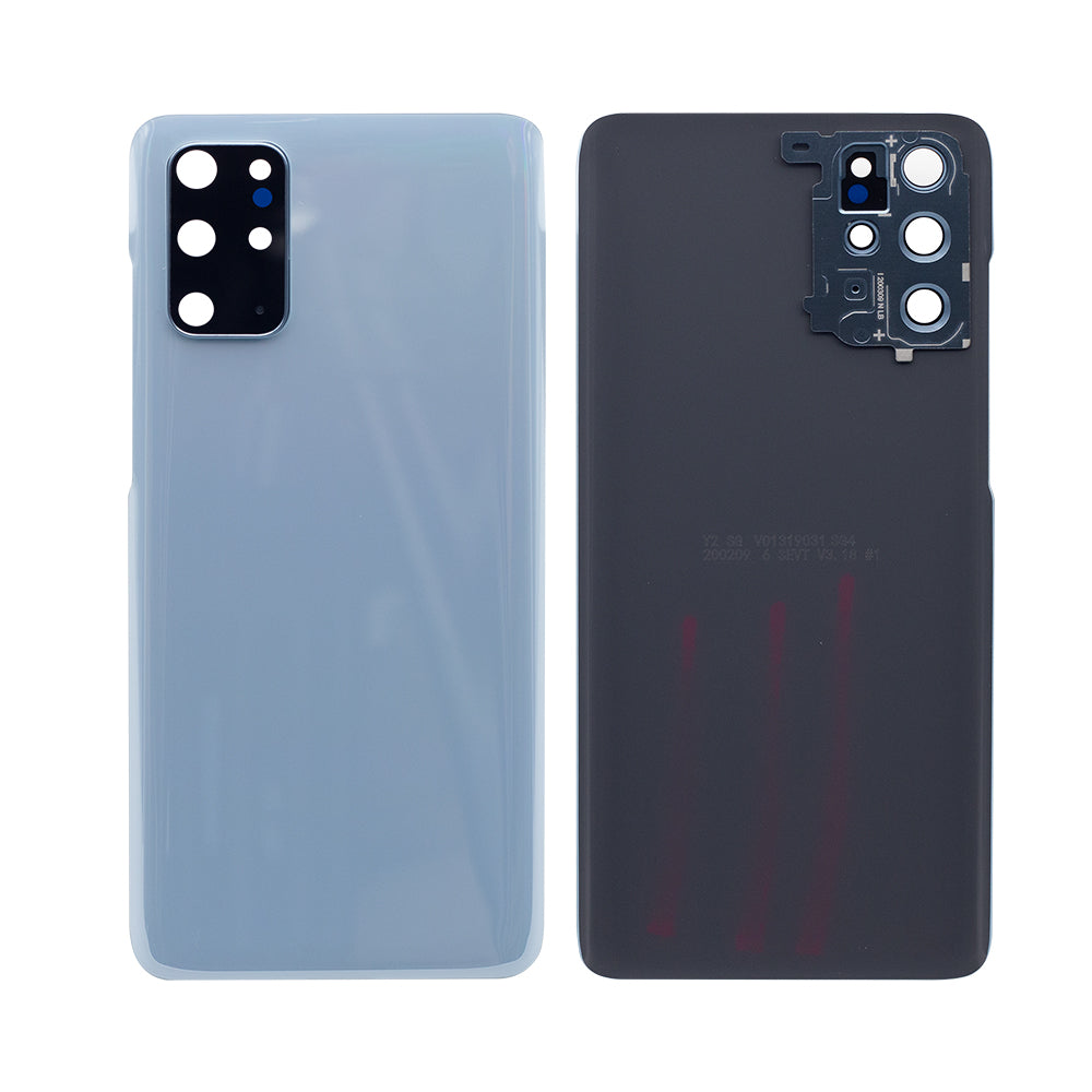 Capa traseira Samsung Galaxy S20 Plus G985F com lente azul nuvem OEM