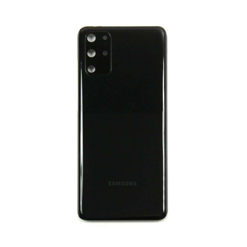 Capa traseira Samsung Galaxy S20 Plus G985F com lente Cosmic Black OEM