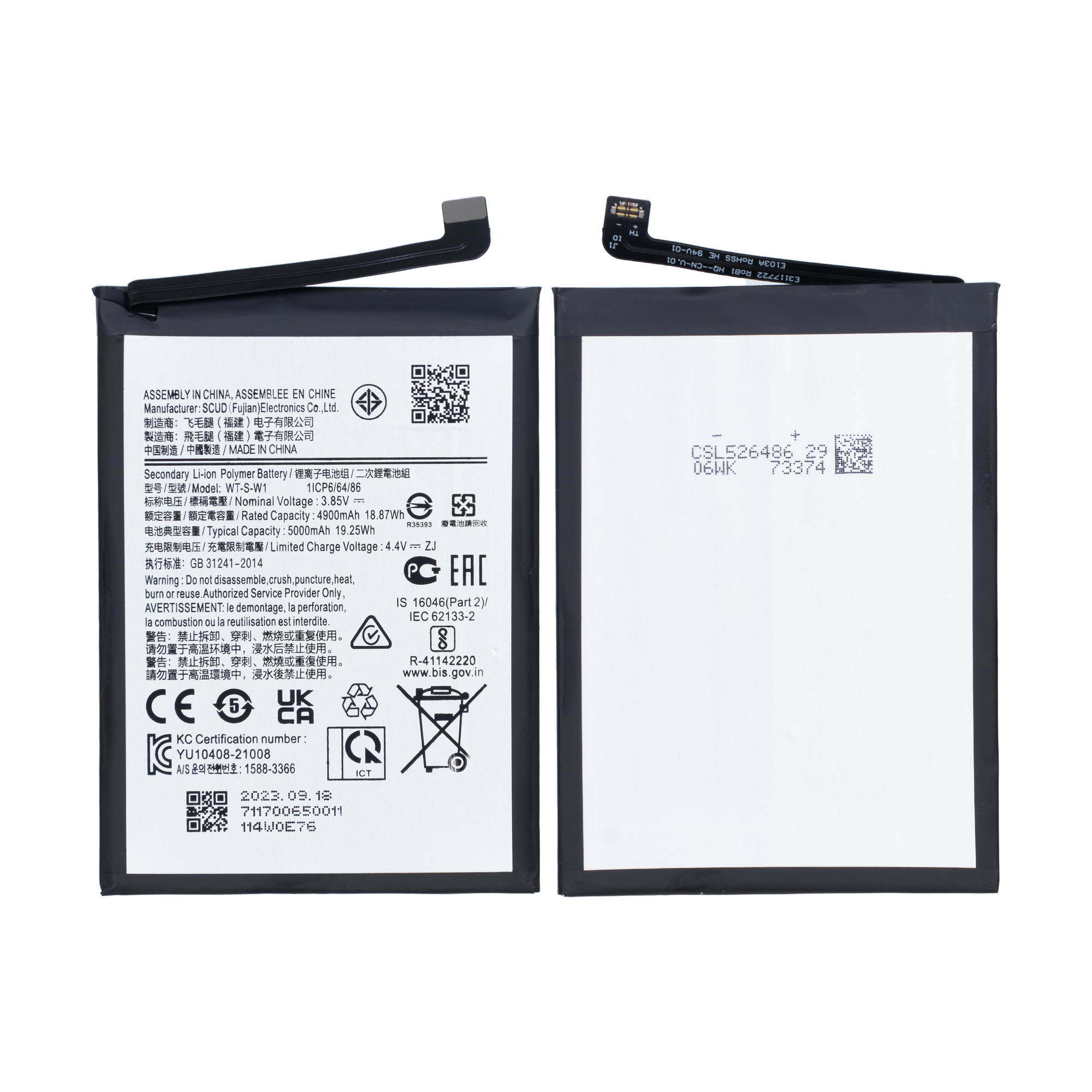 Bateria Samsung Galaxy A04 A045F, A04e A042F, A14 5G A146B WT-S-W1 OEM
