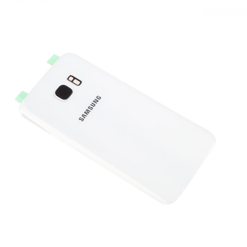 Capa traseira Samsung Galaxy S7 Edge G935F com lente branca OEM