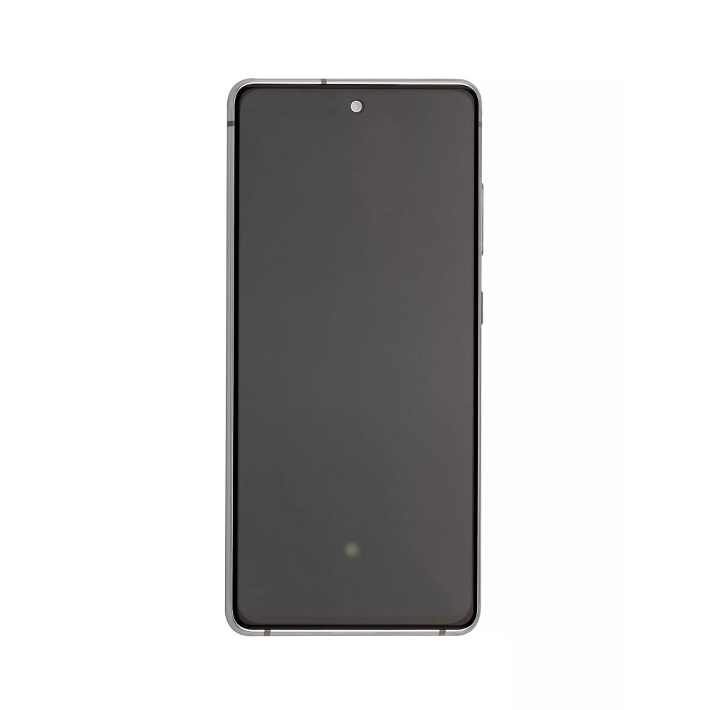 Samsung Galaxy S20 FE G780F, G781B Ecrã 5G e digitalizador com moldura Soft-OLED branco nuvem