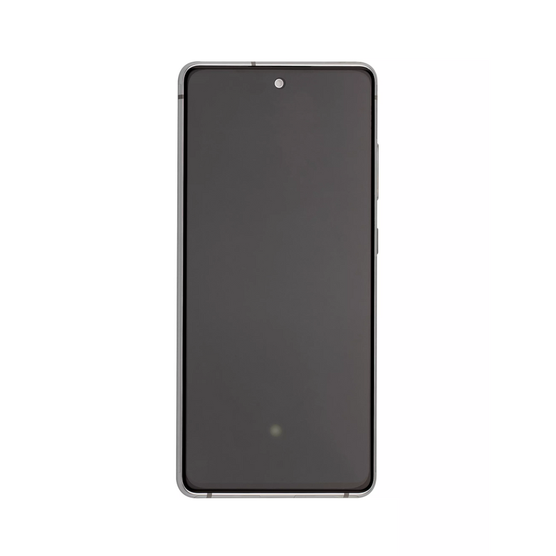 Samsung Galaxy S20 FE G780F, G781B Ecrã 5G e digitalizador com moldura Soft-OLED branco nuvem