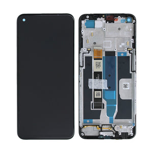 Realme 8 5G, Narzo 30 5G Ecrã e digitalizador com moldura prateada OEM