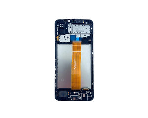 Samsung Galaxy M12 M127F Ecrã e digitalizador com moldura Preto Service Pack