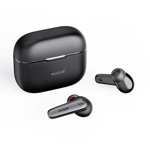 Rixus RXBH33 Auriculares com som HIFI Auriculares sem fios Preto