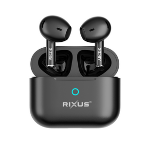 Rixus RXBH28 Auriculares com som HIFI Auriculares sem fios Preto