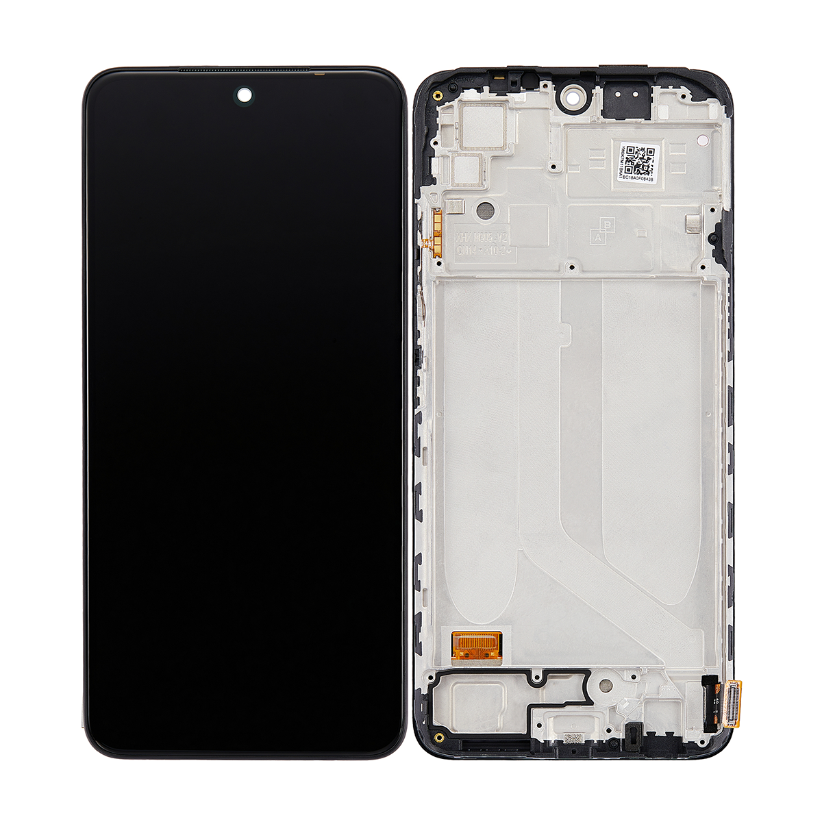 Xiaomi Redmi Note 10, Note 10S Ecrã e digitalizador com moldura Onyx Grey OEM