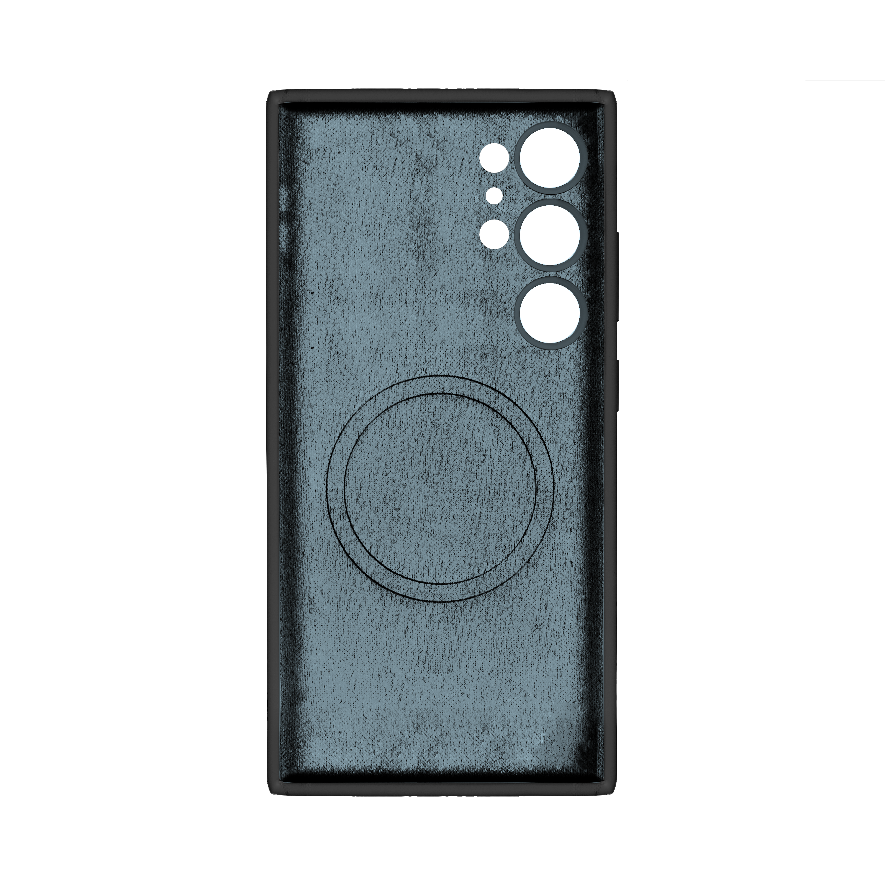 Rixus Soft TPU Phone Case With MagSafe Compatible For Samsung Galaxy S24 Ultra Black
