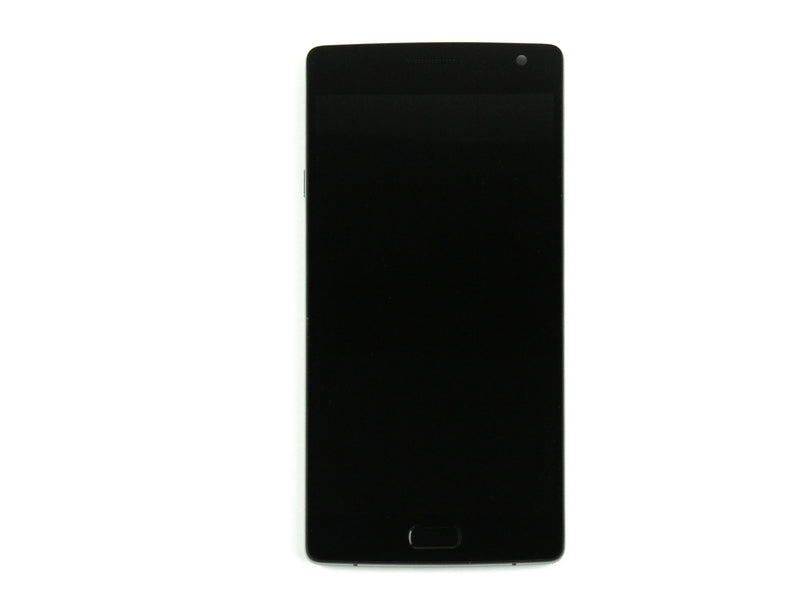 Ecrã e digitalizador OnePlus Two com moldura preta OEM