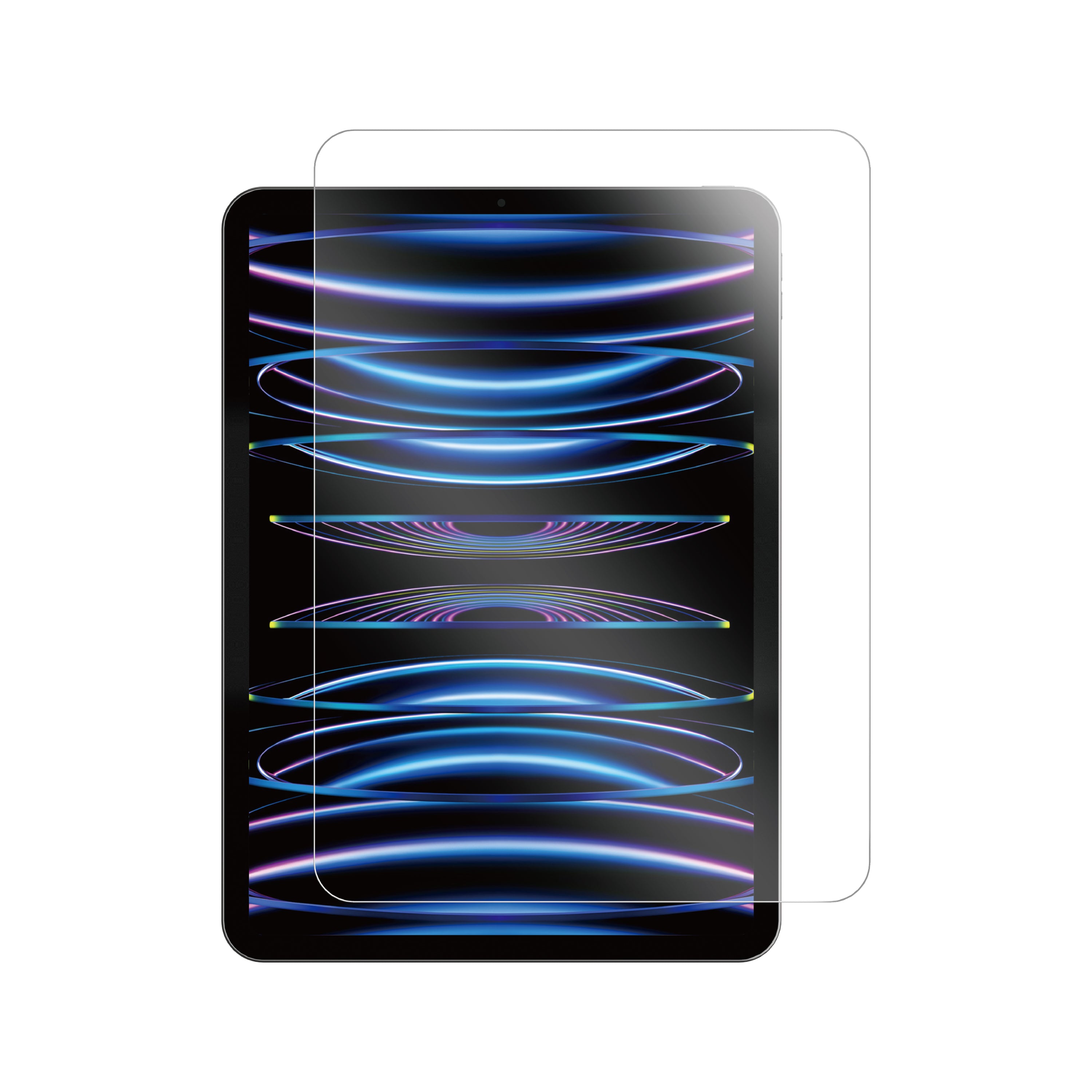 Proteção de ecrã Rixus For Apple iPad Pro 11 polegadas (2020,2018,2021), Air 4 10,9 polegadas (2020), Air 5 10,9 polegadas (2022) Transparente