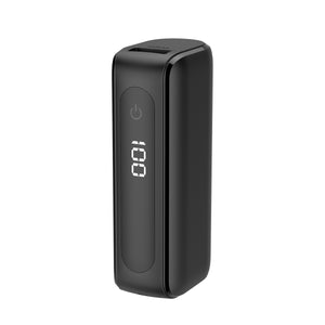 Rixus RXPB23 Powerbank compacto com ecrã digital 5000mAh Preto