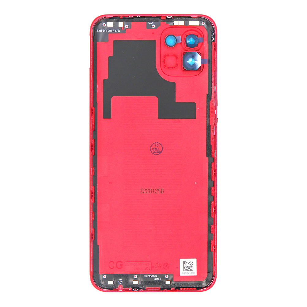 Capa traseira Samsung Galaxy A03 A035F com lente vermelha OEM