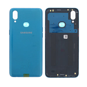 Capa traseira Samsung Galaxy A10s A107F com lente verde OEM