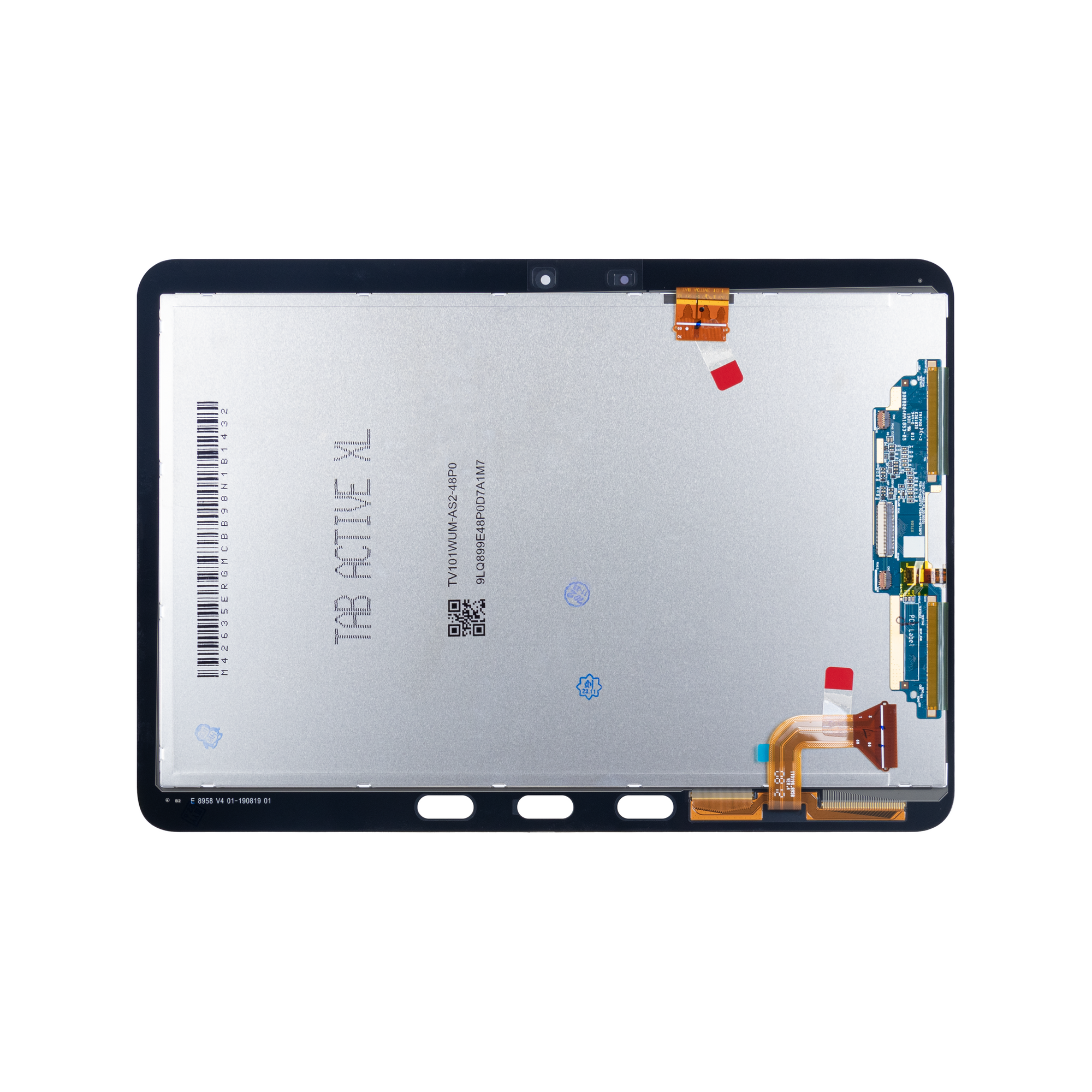 Samsung Galaxy Tab Active Pro T540, T545 Ecrã e digitalizador sem moldura Preto Soft-OLED