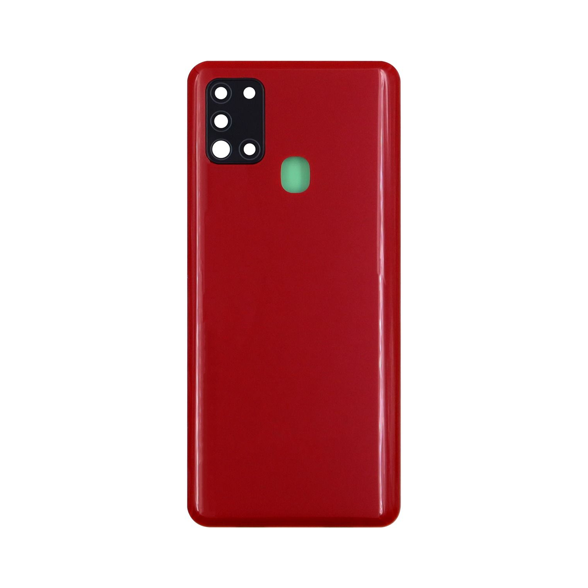 Capa traseira Samsung Galaxy A21s A217F com lente vermelha OEM