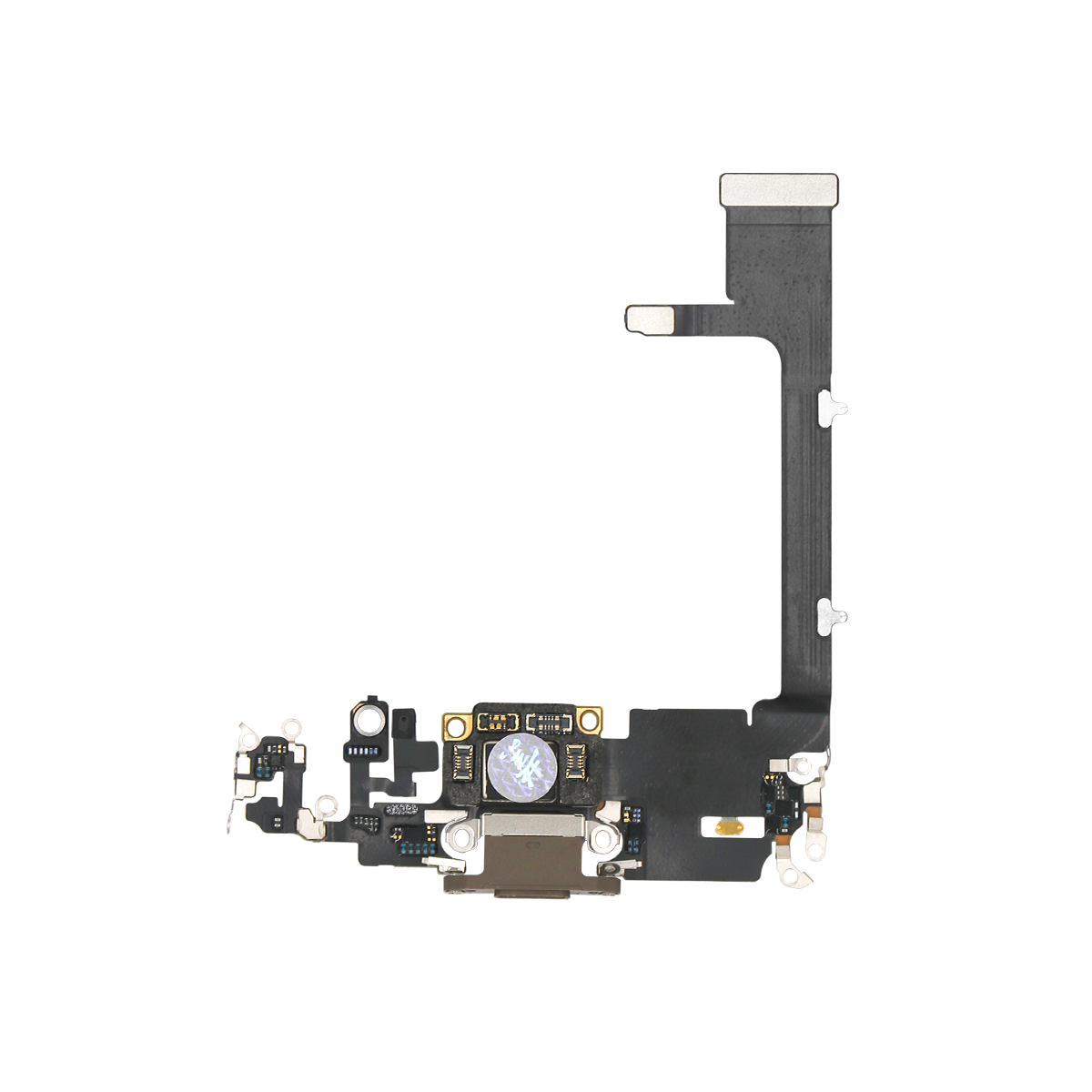 For Apple iPhone 11 Pro Sistema de carregamento Flex Dourado Puxado