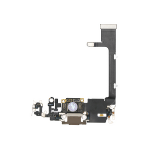 For Apple iPhone 11 Pro Sistema de carregamento Flex Dourado Puxado