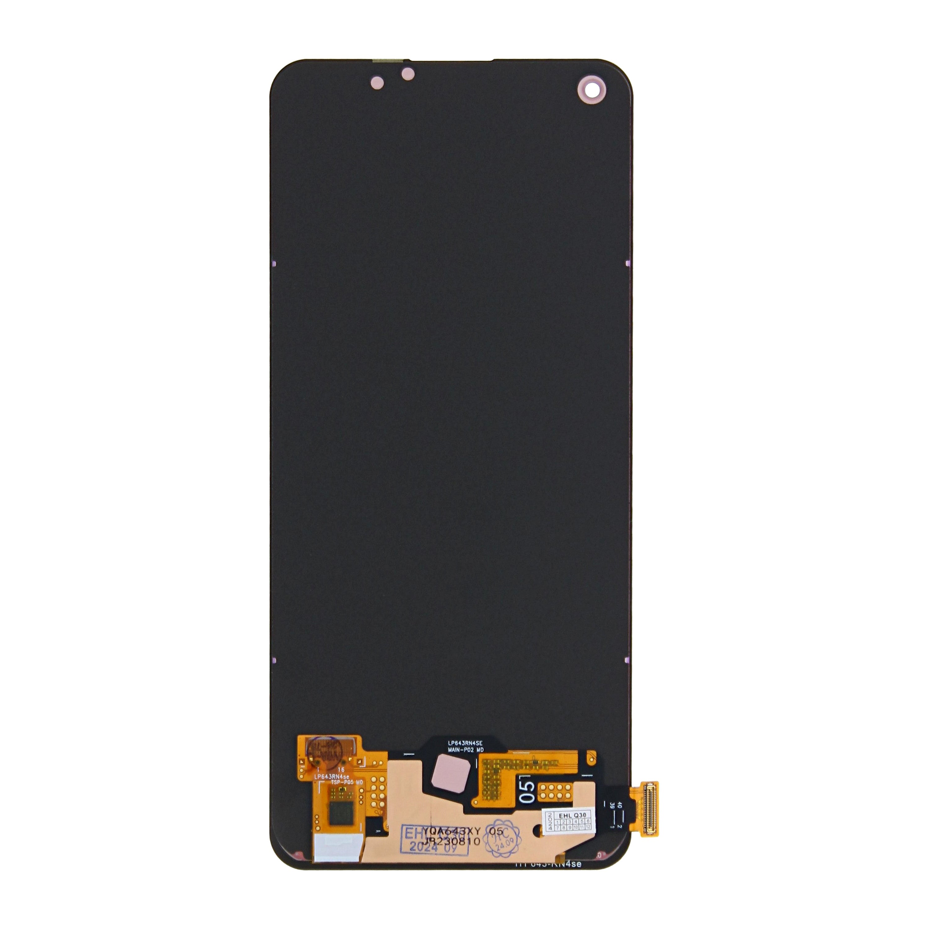 Oppo Reno6 Lite, Reno7 Lite, Reno7 Z 5G, Reno8 Z, Reno 8 Lite Ecrã e digitalizador sem moldura Preto OEM