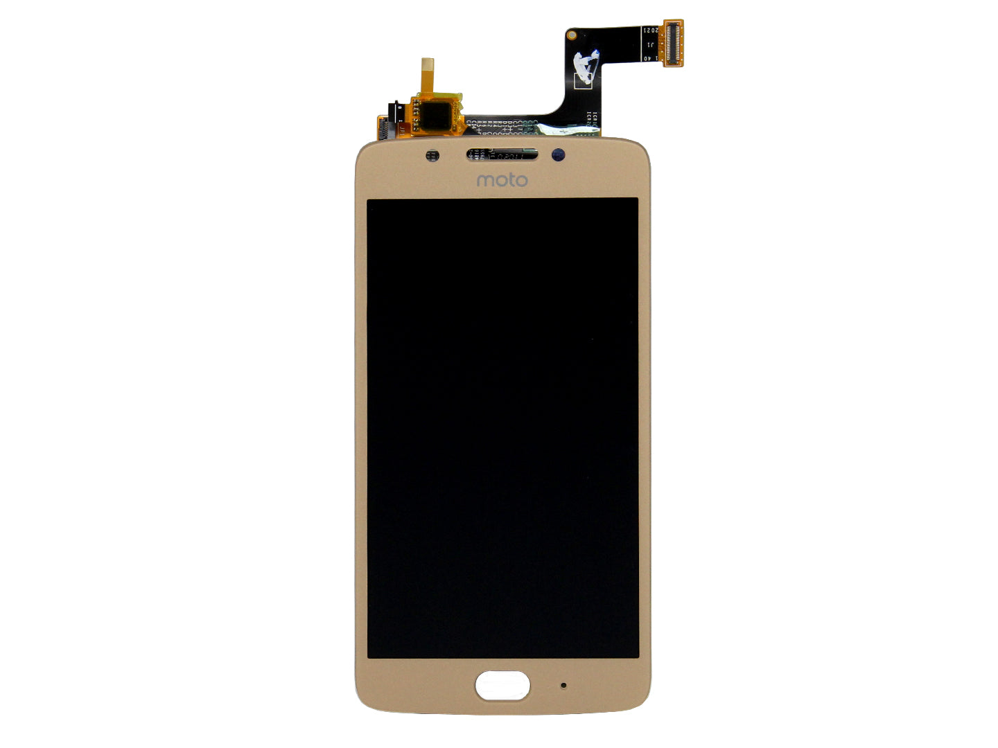 Motorola Moto G5 Ecrã e digitalizador sem moldura dourado OEM