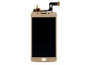 Motorola Moto G5 Ecrã e digitalizador sem moldura dourado OEM