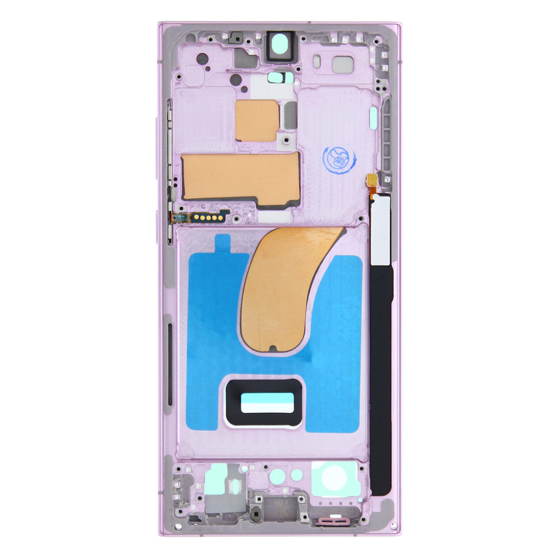 Samsung Galaxy S23 Ultra S918B Moldura Central Lavanda OEM