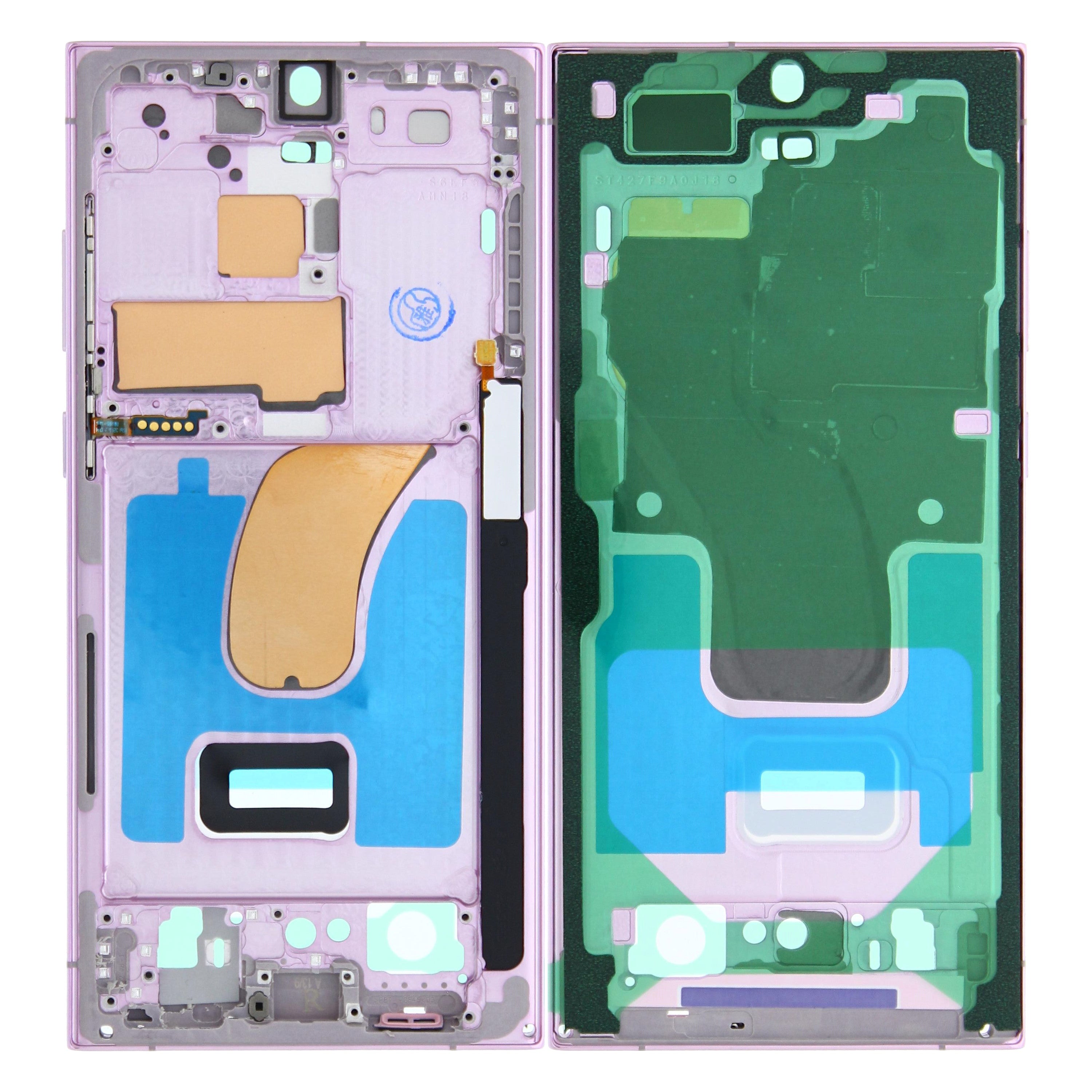 Samsung Galaxy S23 Ultra S918B Moldura Central Lavanda OEM