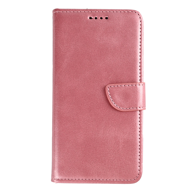 Rixus Bookcase For Apple iPhone 16e, 17e Pink